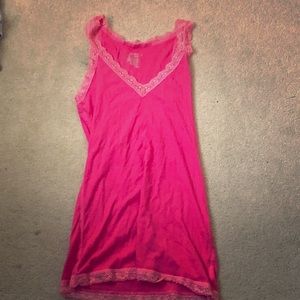 pink old navy pajama top
